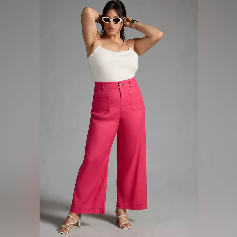 Maeve by Anthropologie The Colette Pants Rose in Size 20W